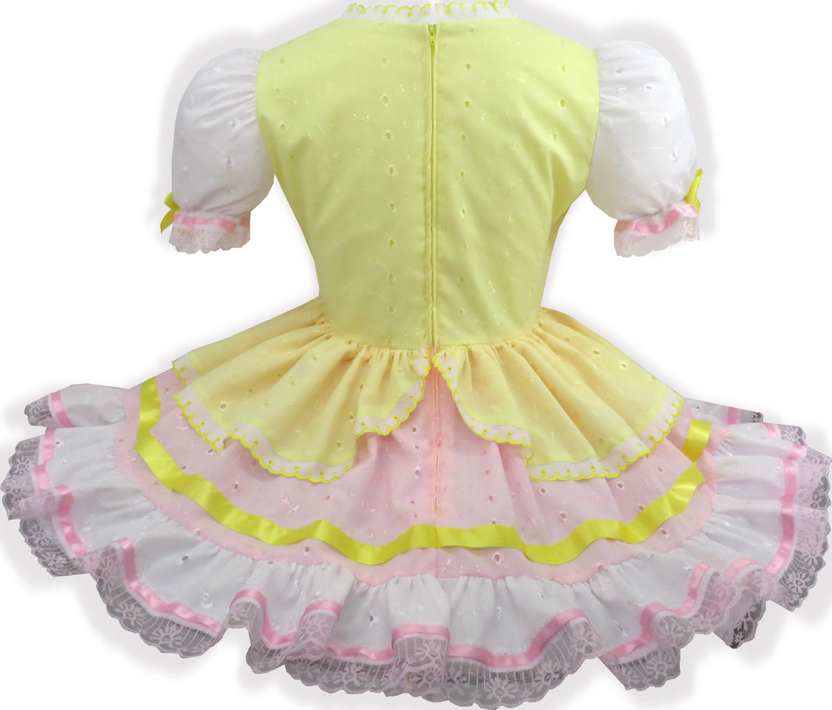 Sissy Party Dresses Yellow
